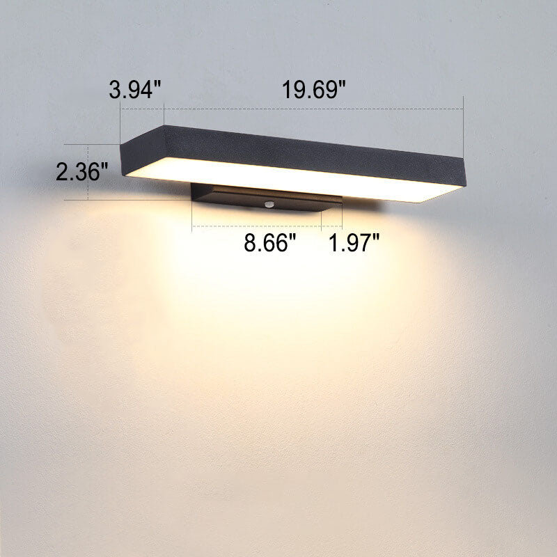 Mira Buitenlamp met Sensor | Waterdicht, Roestvrij Staal, Warm Wit Licht