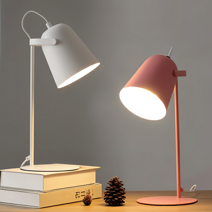 Mira Bureaulamp | Verstelbare Arm, Scandinavisch Design, Macaron Kleuren