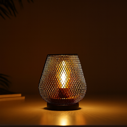 Mira Tafellamp | Metalen Design, Warm LED Licht, Draadloos
