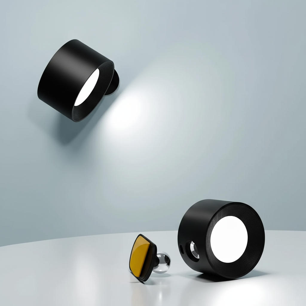 Mira Wandlamp | Draadloos, Oplaadbaar, 360° Dimbaar