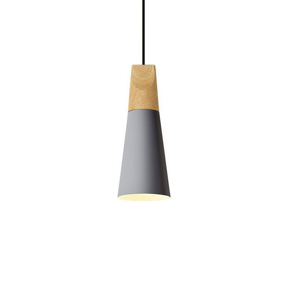 Navelle Hanglamp | Scandinavisch Hout en Aluminium