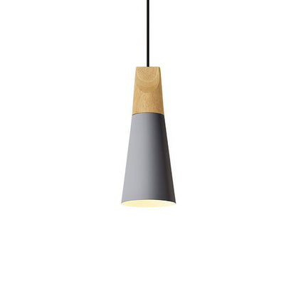 Navelle Hanglamp | Scandinavisch Hout en Aluminium