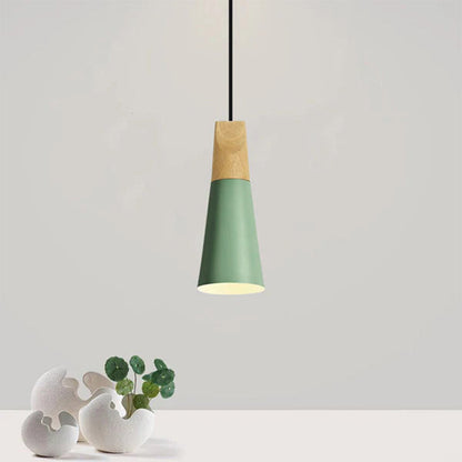 Navelle Hanglamp | Scandinavisch Hout en Aluminium