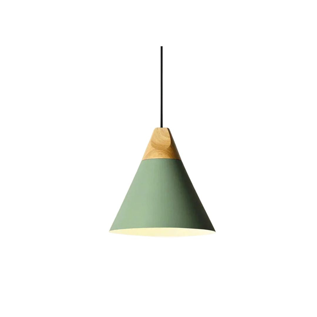 Navelle Hanglamp | Scandinavisch Hout en Aluminium