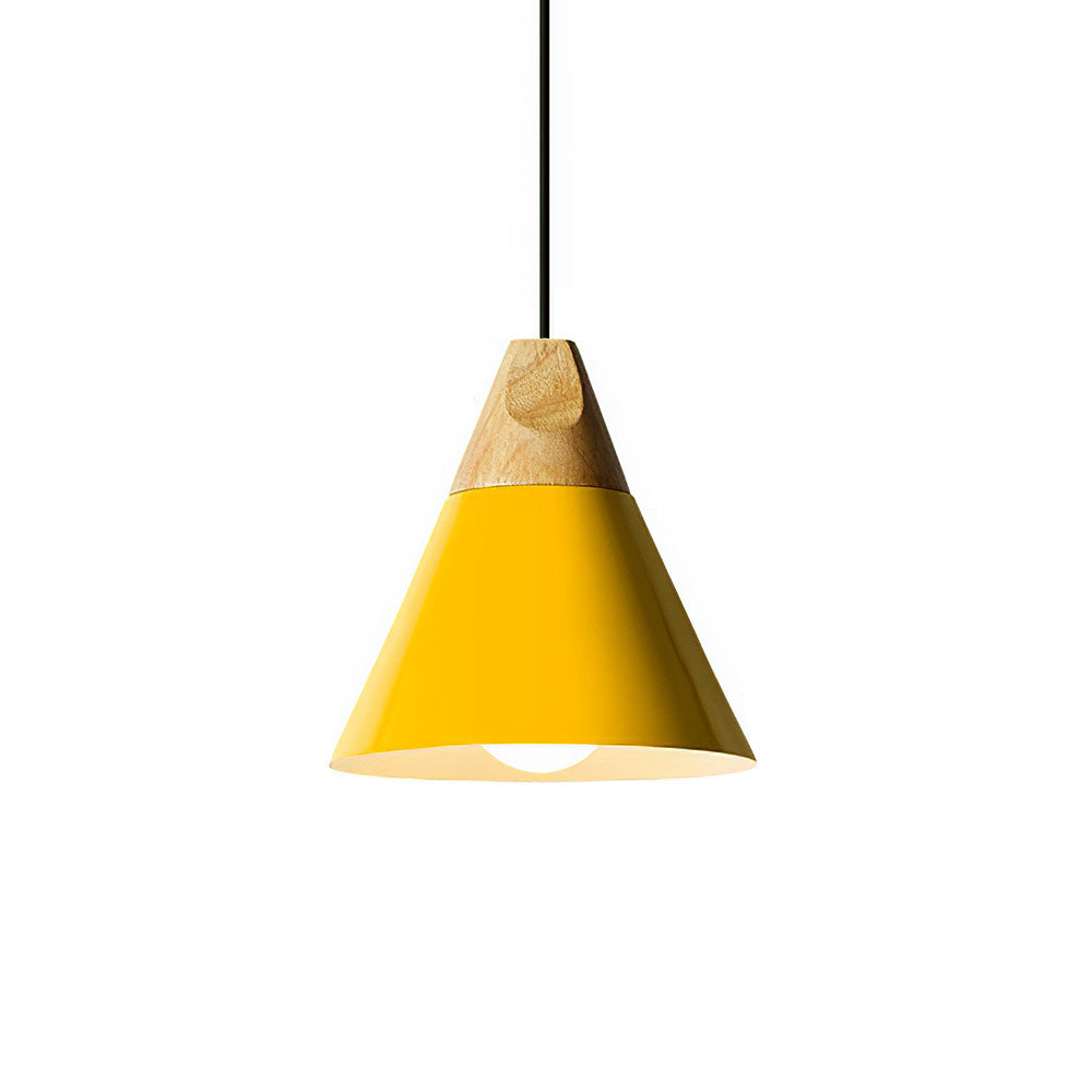 Navelle Hanglamp | Scandinavisch Hout en Aluminium