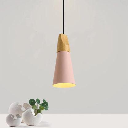 Navelle Hanglamp | Scandinavisch Hout en Aluminium