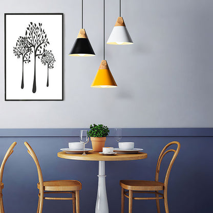 Navelle Hanglamp | Scandinavisch Hout en Aluminium
