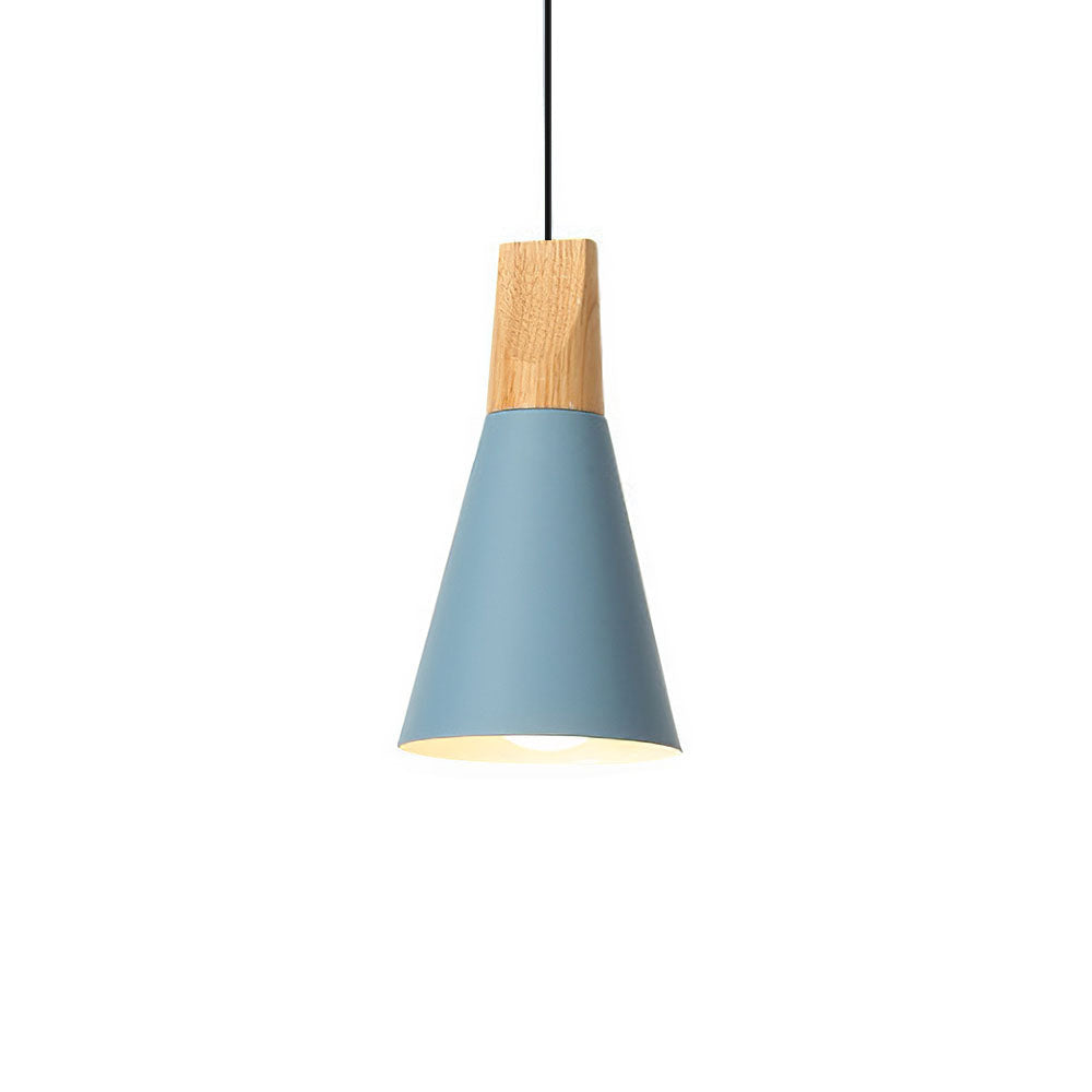 Navelle Hanglamp | Scandinavisch Hout en Aluminium