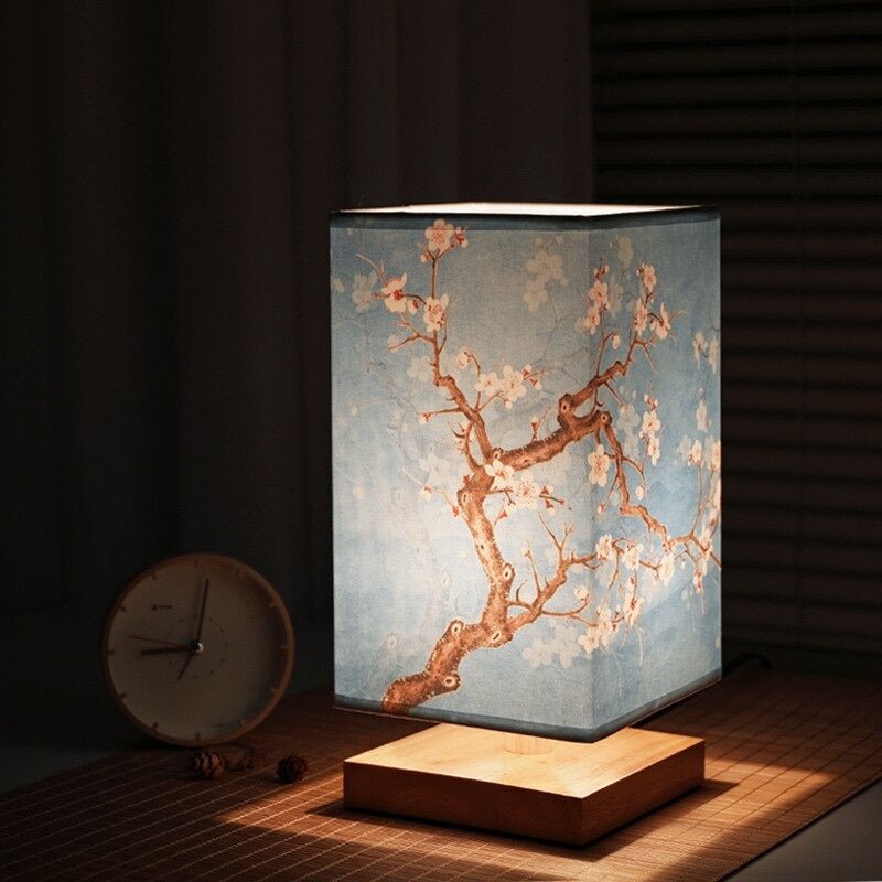 Sano Tafellamp | Bamboe en Hout, Japandi Minimalistisch Design