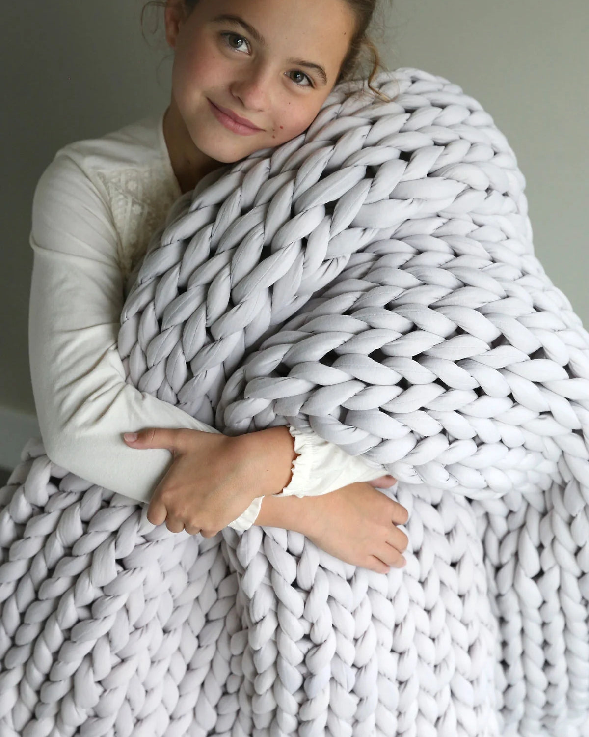 Sensa Fleece Deken | Handgebreid, Ademend en Warm