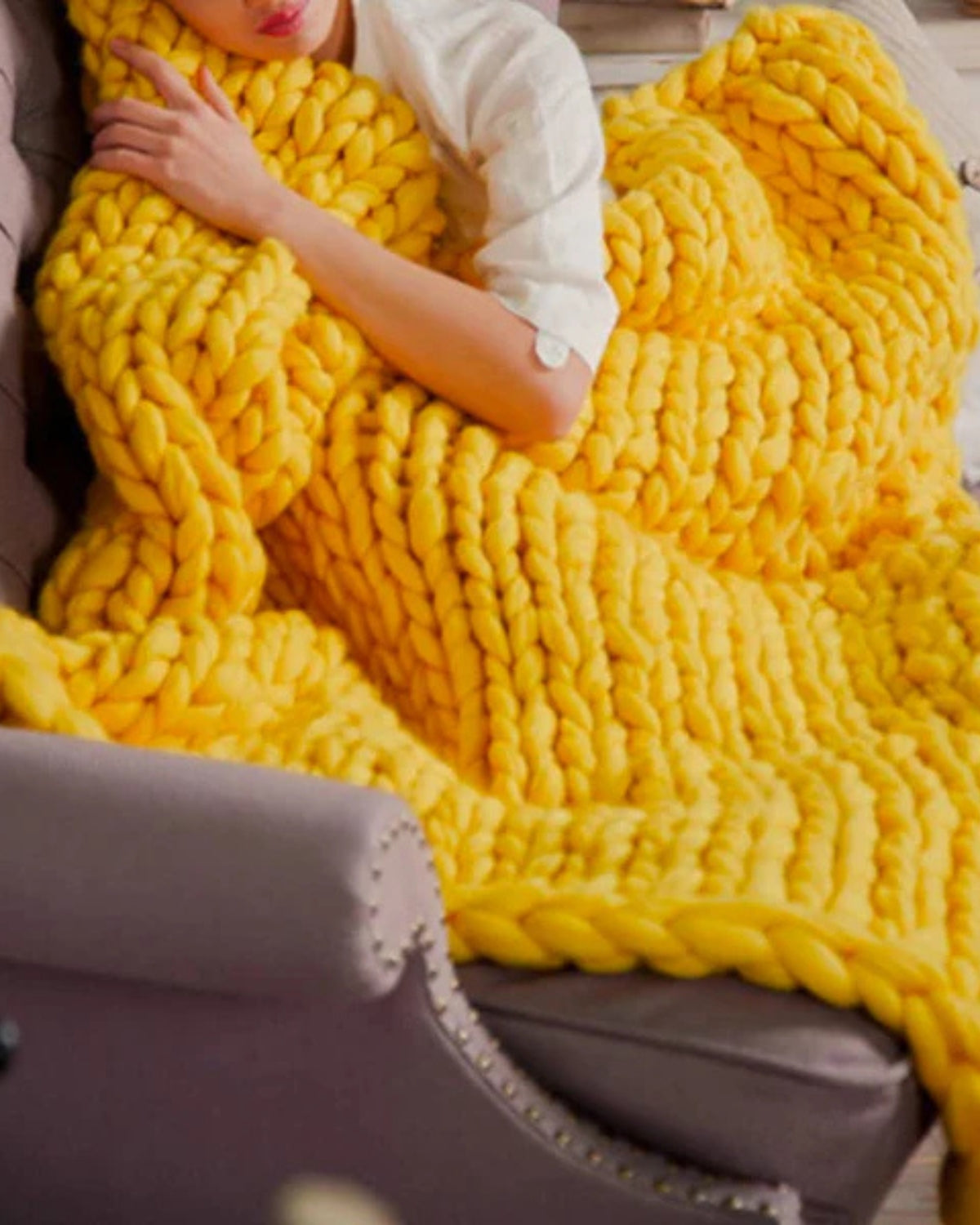 Sensa Fleece Deken | Handgebreid, Ademend en Warm
