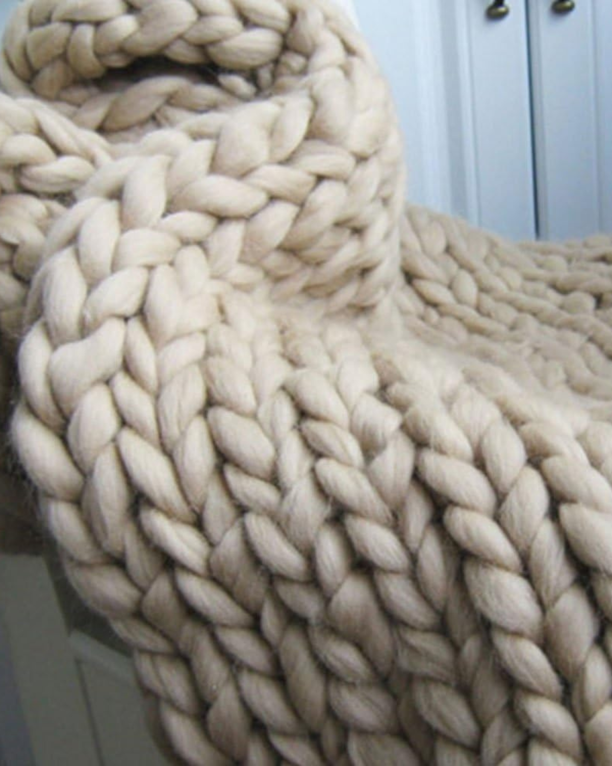 Sensa Fleece Deken | Handgebreid, Ademend en Warm
