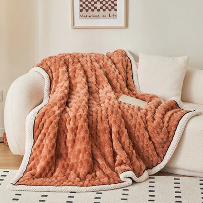 Sensa Fleece Deken | Zacht, Warmte en Bubbeldesign