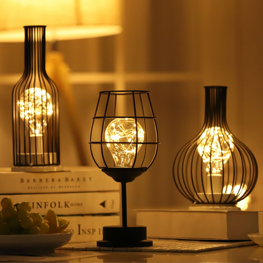 Sento Draadloze Tafellamp | Oplaadbaar Stalen Design voor Sfeerverlichting