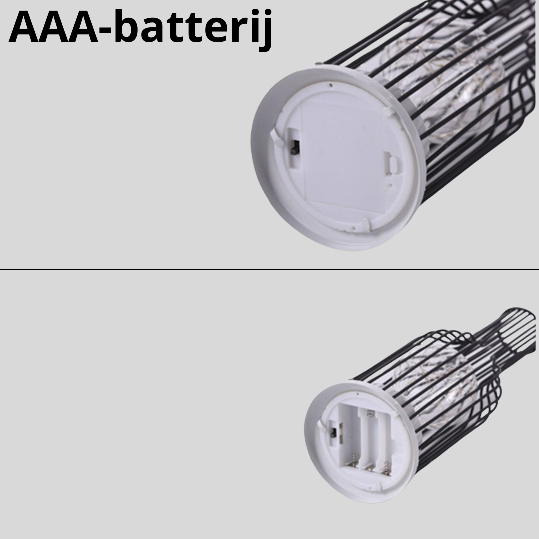 Sento Draadloze Tafellamp | Oplaadbaar Stalen Design voor Sfeerverlichting