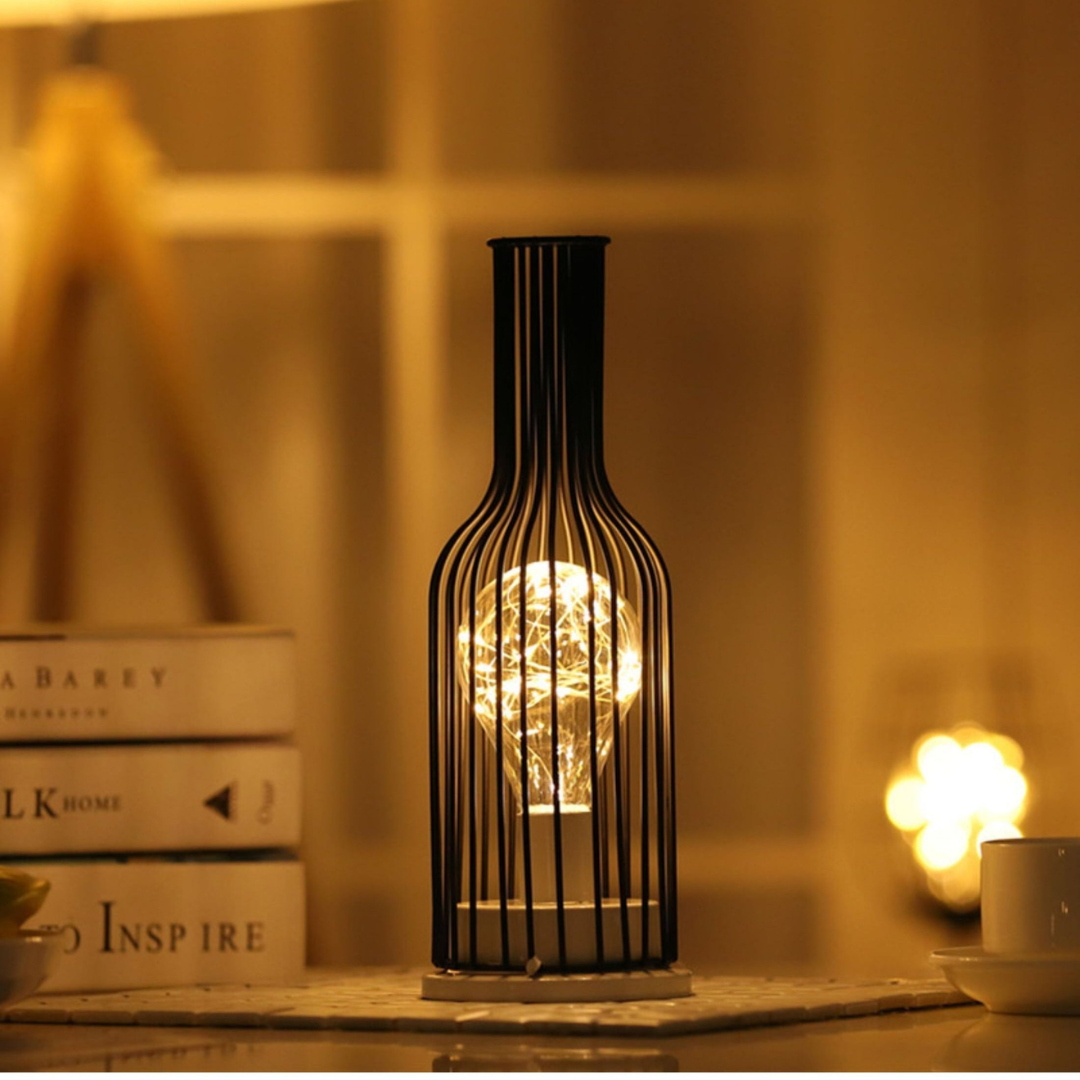Sento Draadloze Tafellamp | Oplaadbaar Stalen Design voor Sfeerverlichting