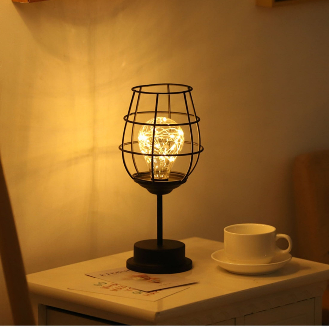 Sento Draadloze Tafellamp | Oplaadbaar Stalen Design voor Sfeerverlichting