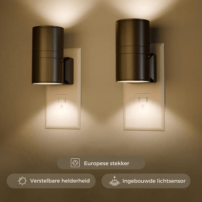 Sento LED Stekkerlamp | Dimbaar met Automatische Sensor