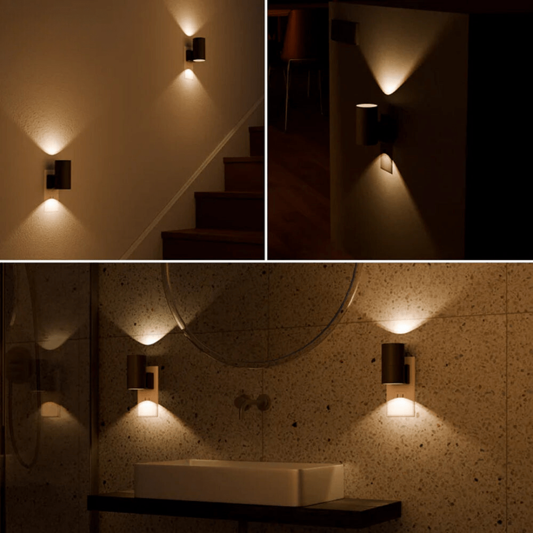 Sento LED Stekkerlamp | Dimbaar met Automatische Sensor
