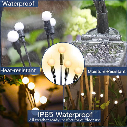 SolaTuin LED Buitenlamp | Solar, Wit Licht, 6-10 LEDs