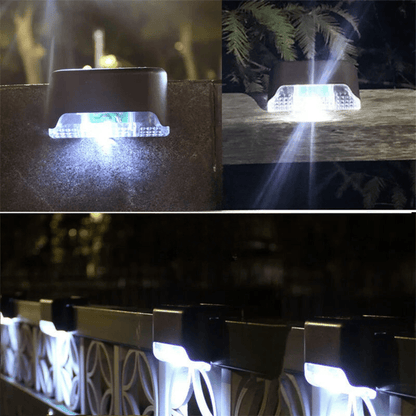 Sola Buitenlamp | Zonne-energie, Automatische Sensor, IP65 Weerbestendig, 4-Pack