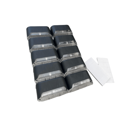 Sola Buitenlamp | Zonne-energie, Automatische Sensor, IP65 Weerbestendig, 4-Pack