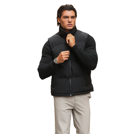 Heren gewatteerde bodywarmer