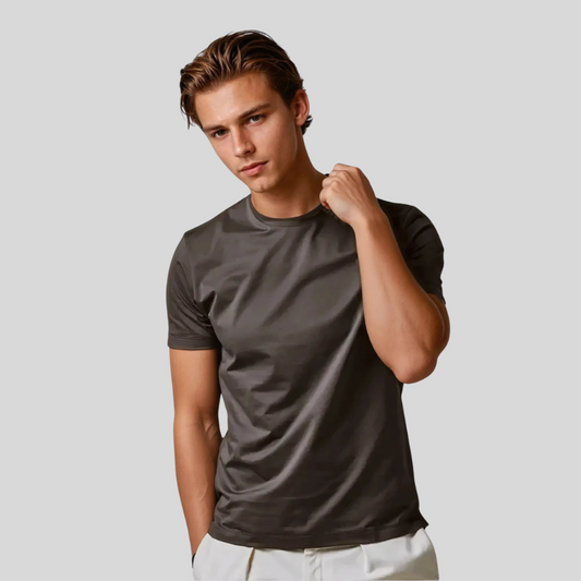Heren t-shirt met glans