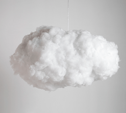 Wilo Hanglamp | Katoen Wolken Design, Warm Wit Licht