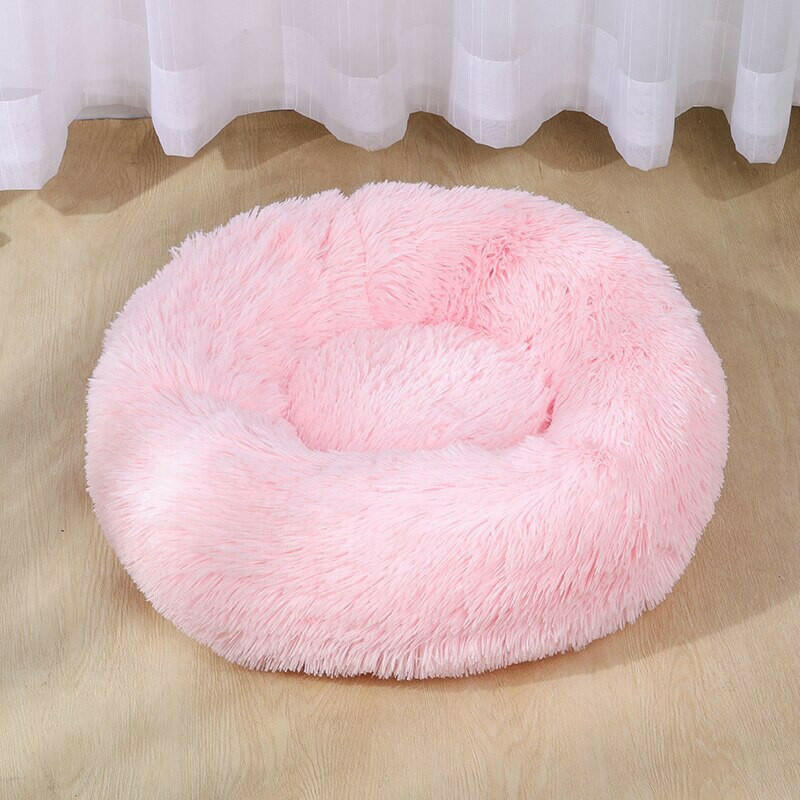Zacht wasbaar donut bed voor huisdieren