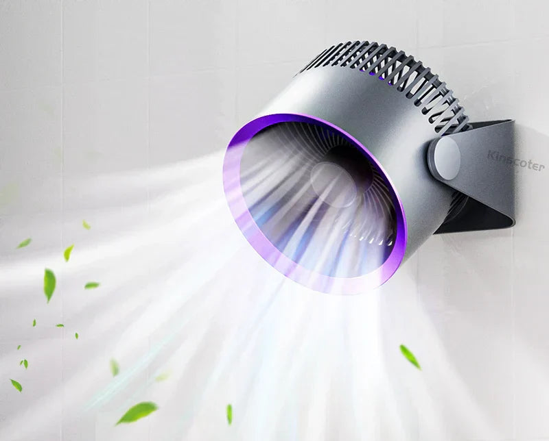 Draagbare roterende ventilator - Compact, krachtig en oplaadbaar